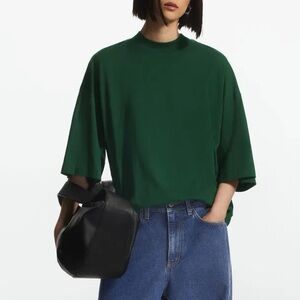 COS Green Short Sleeve Tee